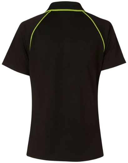 Picture of Winning Spirit, Ladies Cooldry Raglan S/S Polo